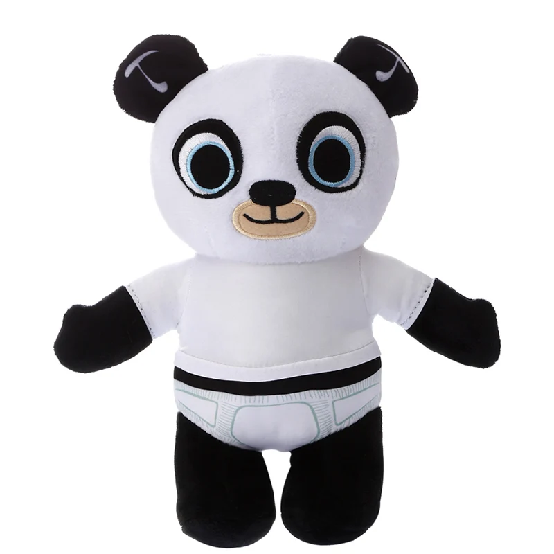 15-35 см Bing Bunny плюшевая игрушка подвеска зажим Брелок Bing Bunny кукла игрушка чучело панда кролик игрушки для детей рождественские подарки - Цвет: 28cm Panda