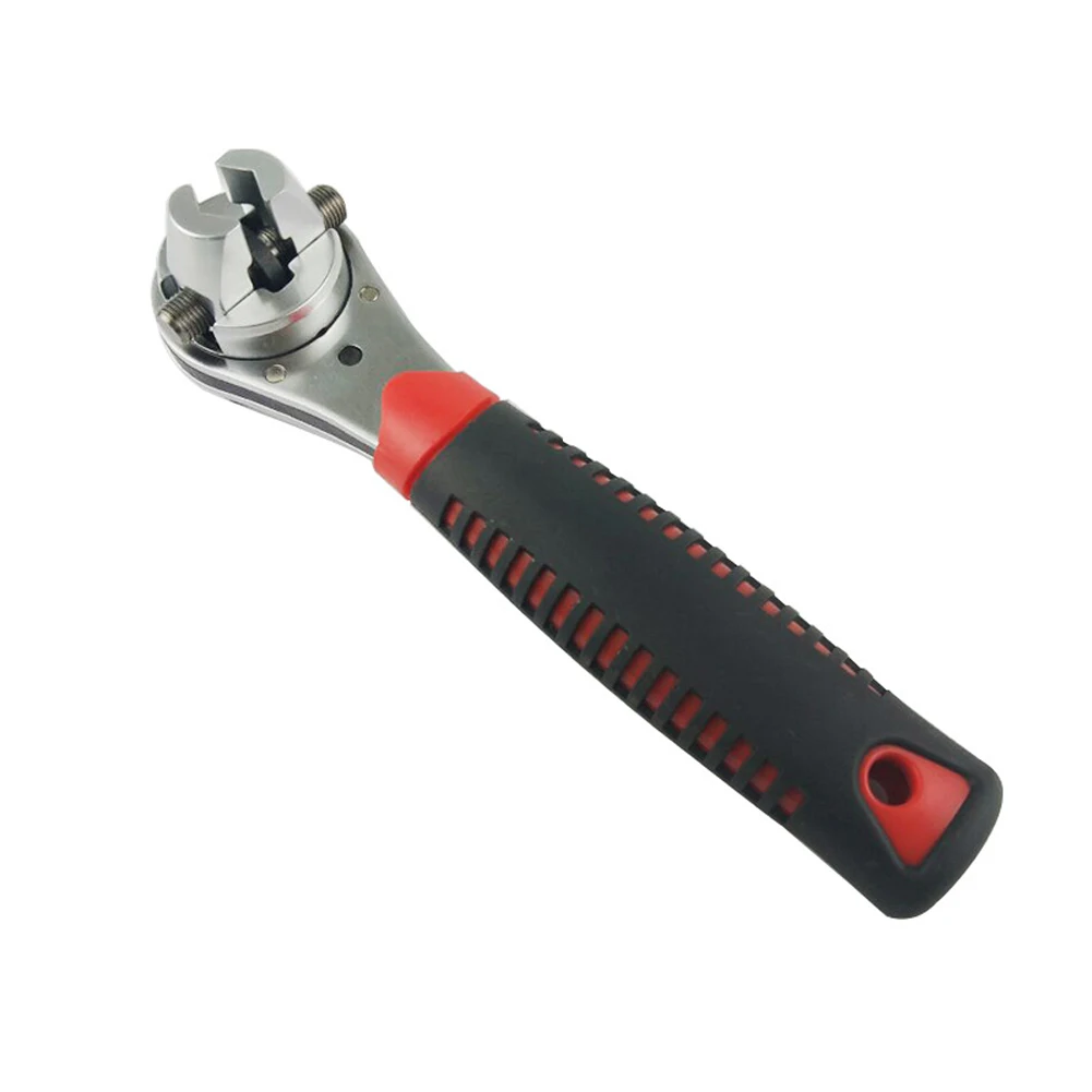 

Ergonomic Spanner Handheld Home Quick Release Small Tool Garage Multifunction Adjustable 6-22 Ratchet Wrench Manual Auto Repair