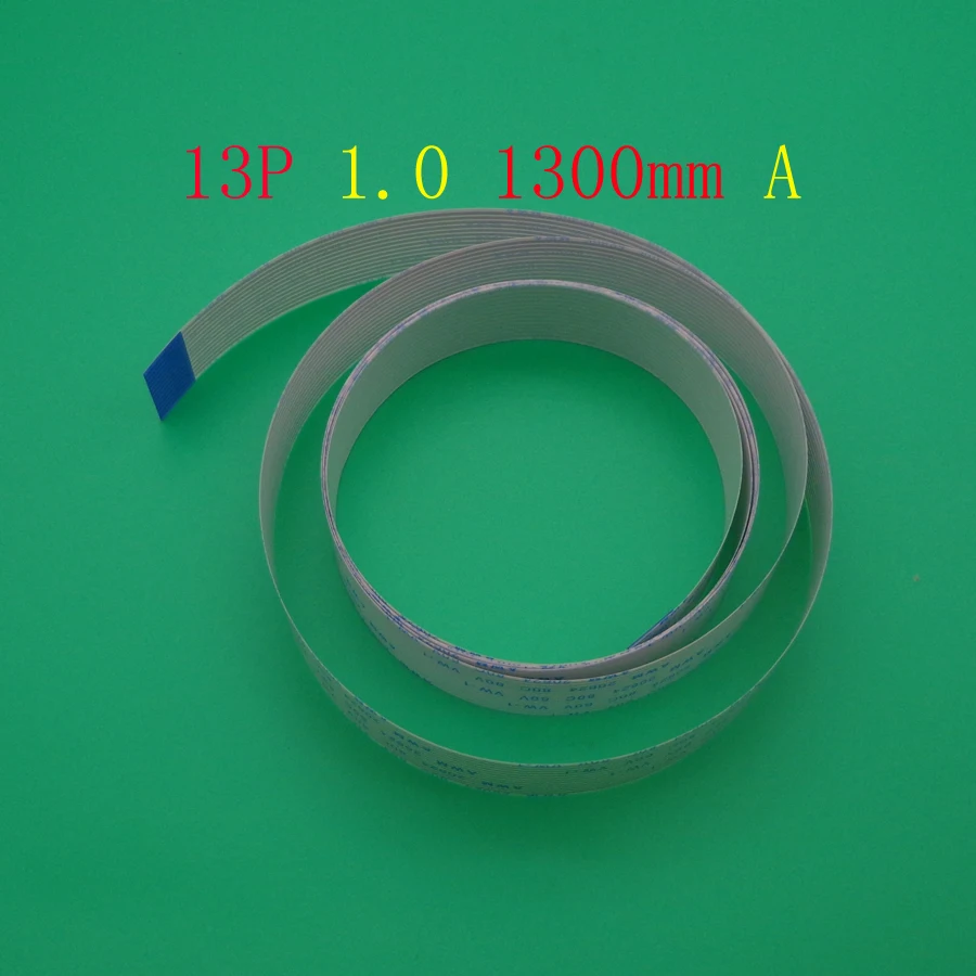 1 шт. 13pin FFC FPC плоский гибкий кабель 0 мм Шаг 13 pin длина вперед 1300 шлейф AWM 20624 80C 60 в VW
