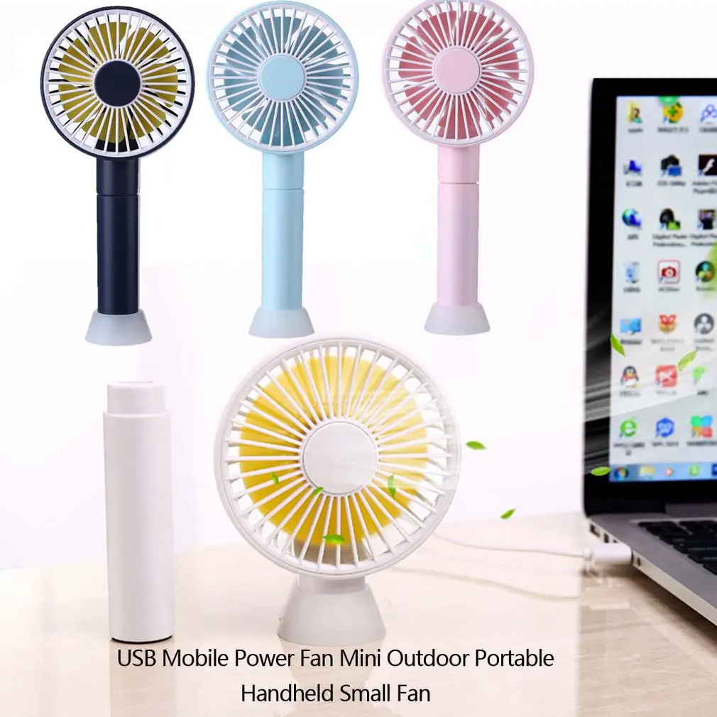 

Low Noise Desktop Summer Cooling Fan Electric USB Power Handheld Mini Fan Cooler for Home Office Gift