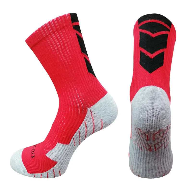 New Sports Anti Slip Soccer Socks Cotton Football Men Socks Women Baseball Rugby Socks