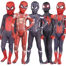 Cossky 2020 костюмы на Хэллоуин для детей zentai детский Косплей