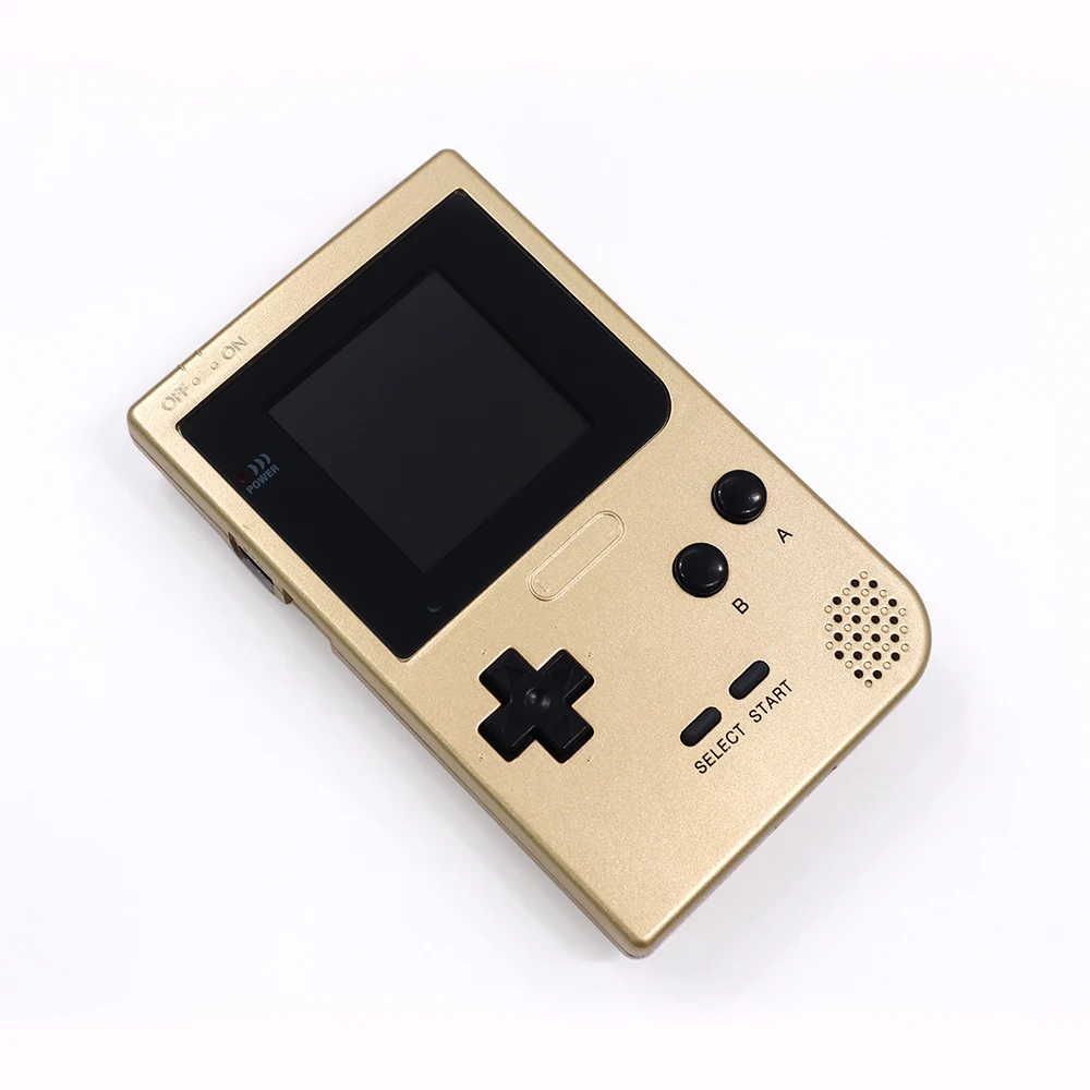 

Gold Refurbished 5Levels High Light Backlight LCD Mod For GameBoy Pocket GBP Console -8 Colors Mode