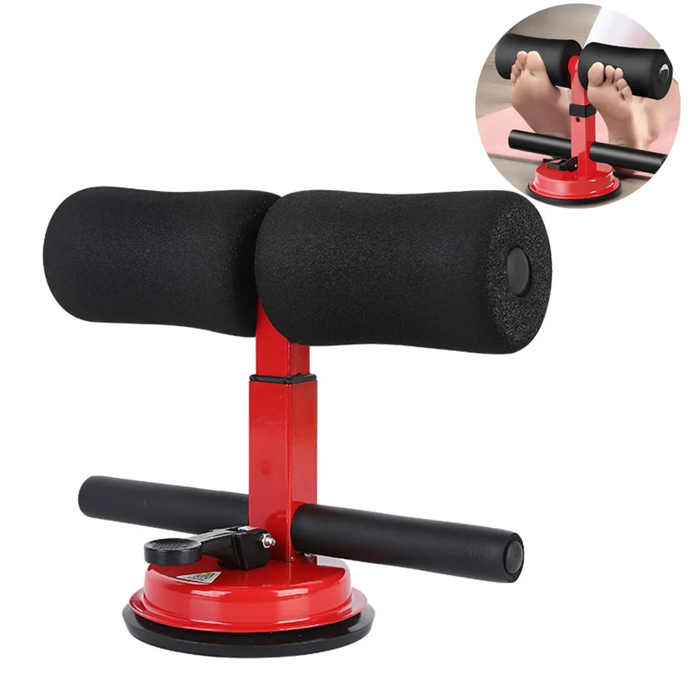 Sit Up Bar Floor Assistant Abdominal Exercise Stand Ankle Support Trainer Workout Equipment for Home Gym Fitness Travel Gear | Спорт и