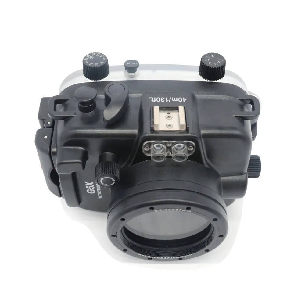 Seafrogs 방수 수중 하우징 카메라 다이빙 케이스, 캐논 G5X G7X G9X G7X Mark II G7X Mark III WP-DC54 G7X-2