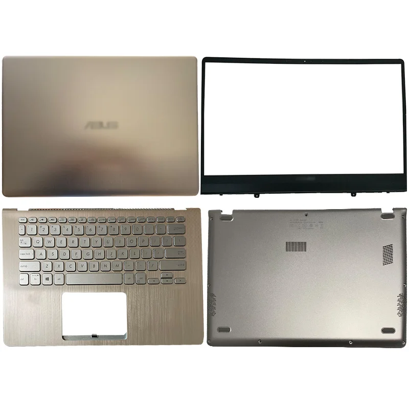 

For ASUS VIVOBOOK S14 S4300 S4300U S4300UN S4300F X430 X430U A403F Laptop LCD Back Cover/Front Bezel/Palmrest/Bottom Case Gold