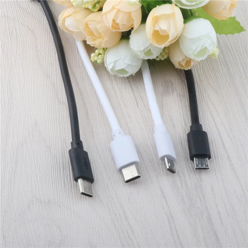 15cm Short Micro USB Cable Type c Mobile Phone Cables Fast Charging Sync Data Cord USB Adapter Cable for iPhone Samsung Huawei magnetic phone charger Cables
