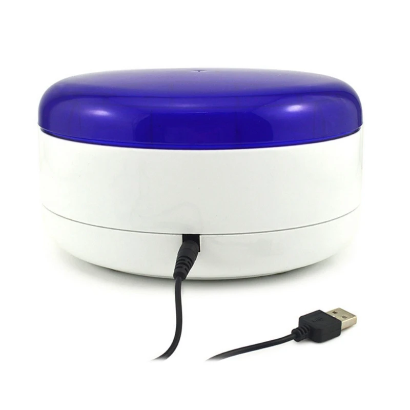 Electric Jewelry Cleaner Glasses Watch Ultrasonic Cleaning Machine Device Mini