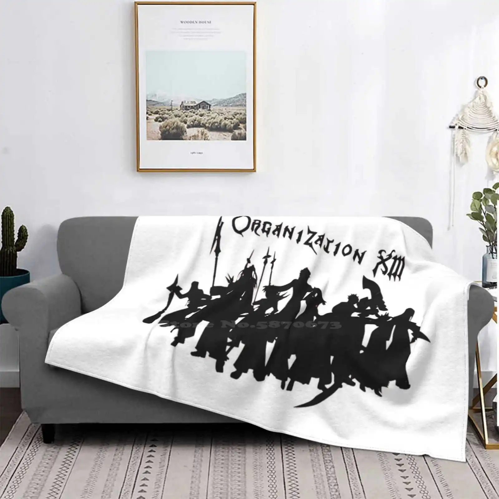 Organizzazione Xiii Kingdom Hearts Ultime Super Soft Warm Light Thin Blanket Kingdom Hearts Kingdom Hearts Noses Nessuno