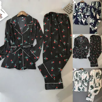 

Delicate Women Comfortable Sexy Wireless Rimless Pajamas Lace Nightdress Silk Underwear Women Sleepwear Breathable Sleepwear LW