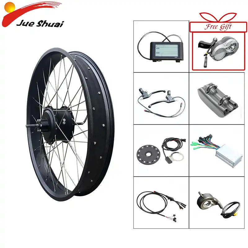 fat tire electric bike conversion kit