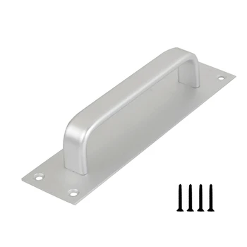 

With Screws Barn Hardware Aluminum Alloy Easy Install Window Garage Home Cabinet Gate Sliding Door Handle Kitchen Closet Drawer