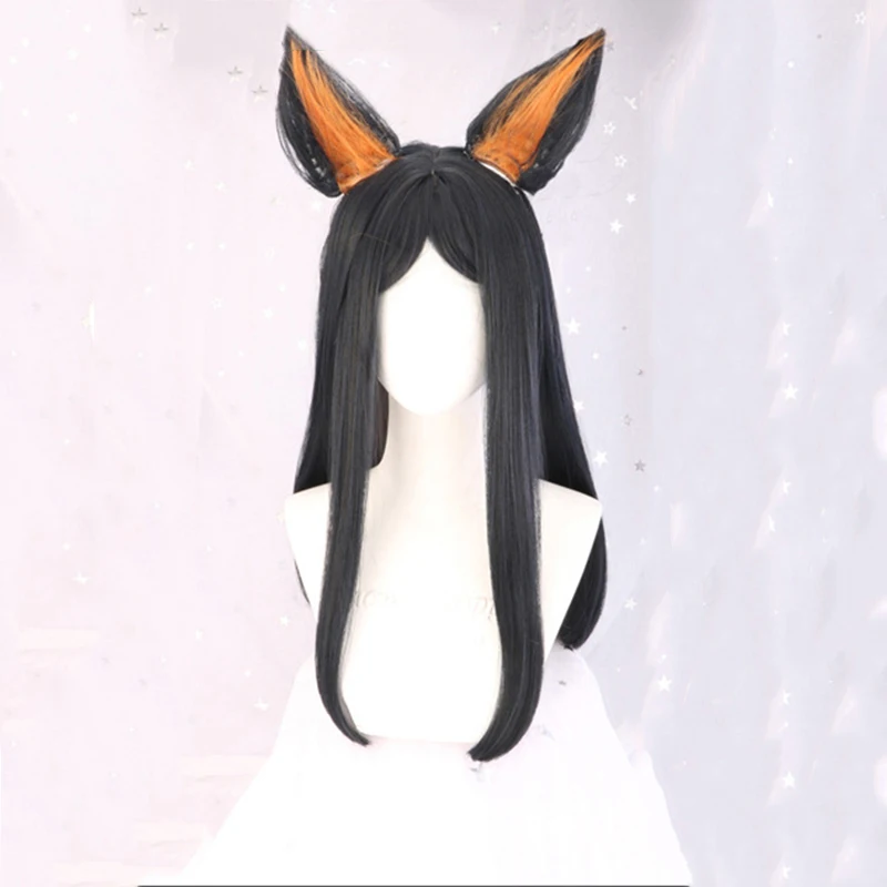 Игра Arknights Косплей парики Dobermann Косплей термостойкие искусственные волосы для париков Хэллоуин вечерние Аниме косплей парик