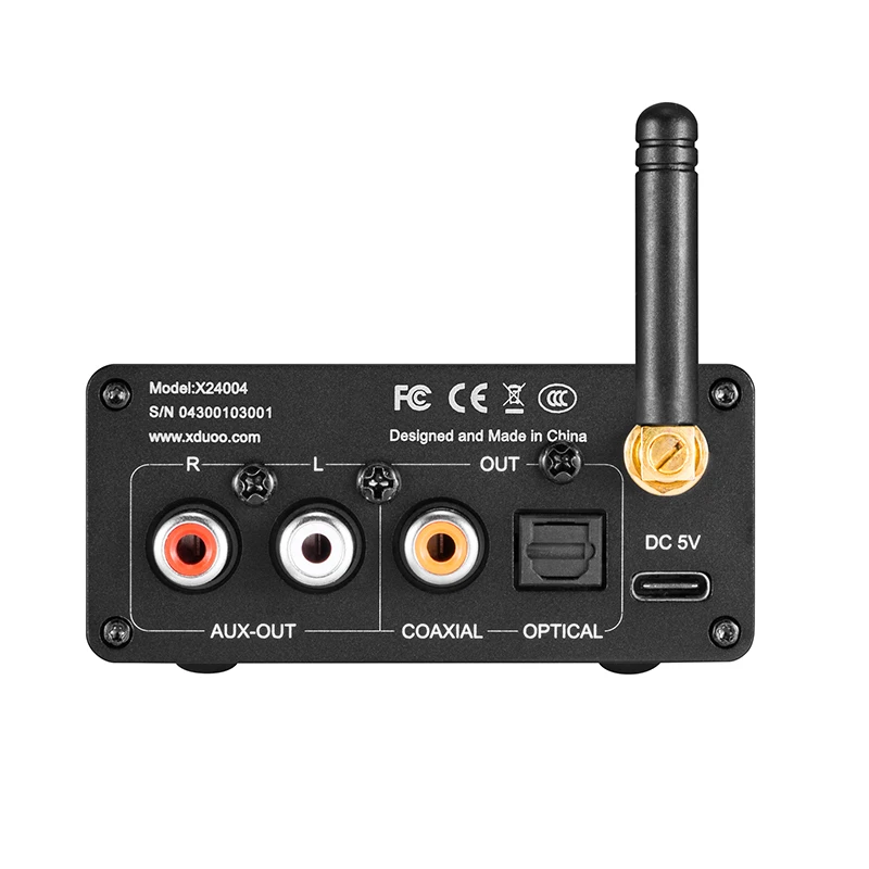 Receptor de Áudio Xduoo Bluetooth Conversor Qcc5125 Buletooth 5.1 Dac Pro Suporte Usb Xq-50 Pro2 - Xq-50s - Image 5