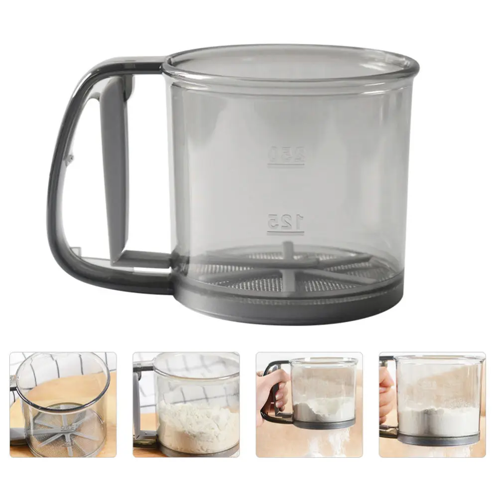 Semi Automatic Handheld Sifter Flour Sifter Flour Sieve Flour Sifting