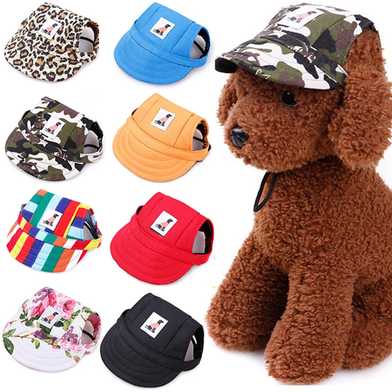 font b Pet b font Dog Cap Small font b Pet b font Summer Canvas