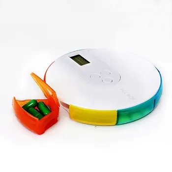 

7 Grid Box Electronic Timing Reminder Alarm DIY Digital Organizer Medicine Case Dispenser