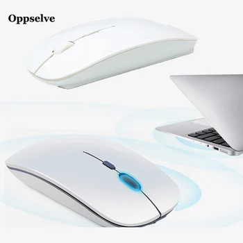 

Oppselve Rechargeable Wireless Silent Mouse 5.0 Bluetooth Mouse USB Computer Mouse Wireless Mause Ergonomic Mice for PC Desktop