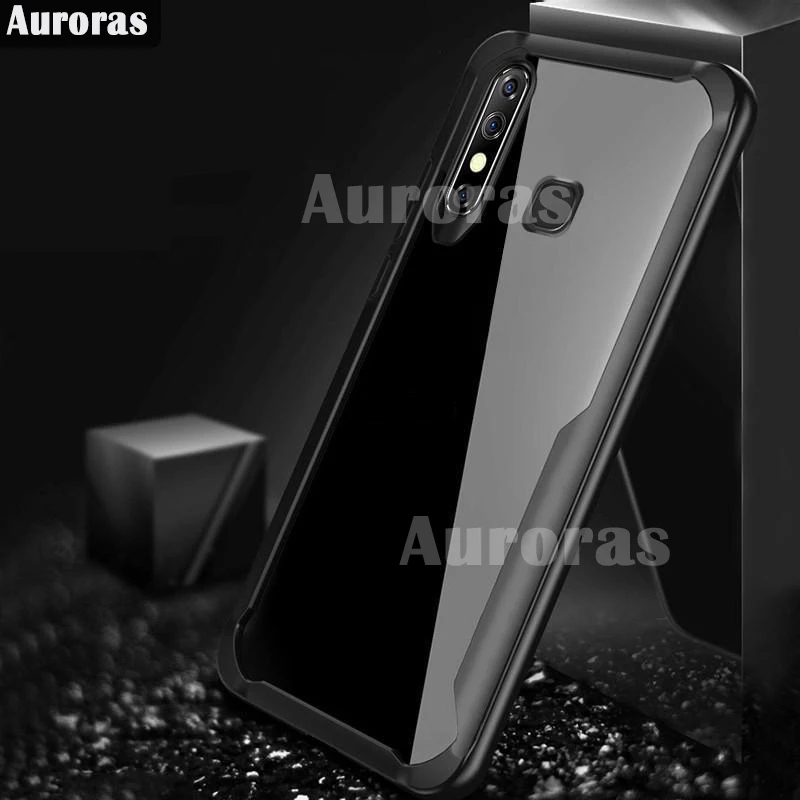 Auroras для Infinix Hot 8 чехол официальный противоударный прозрачный с мягкой рамкой чехол для infinix hot8 анти-осень чехол с "воздушной подушкой"