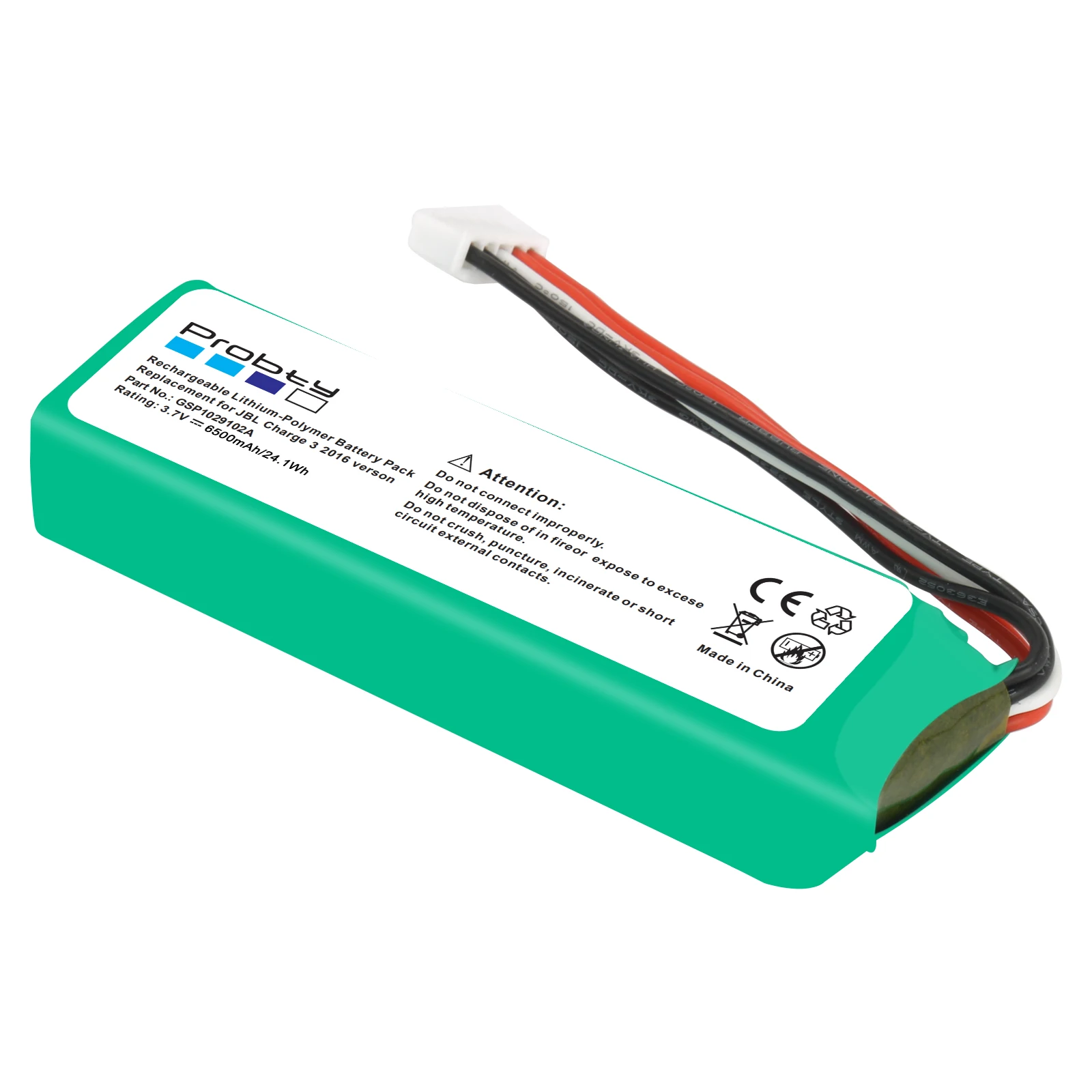 For JBL Charge 3 Charge3 6500mAh Battery GSP1029102A + Teardown tool rechargeable battery