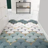 Indoor Doormat Low Profile Rugs Resist Dirt Entry Door Mat Rubber Non Slip Washable Dirt Trapper Carpet Large Entrance Rugs 1