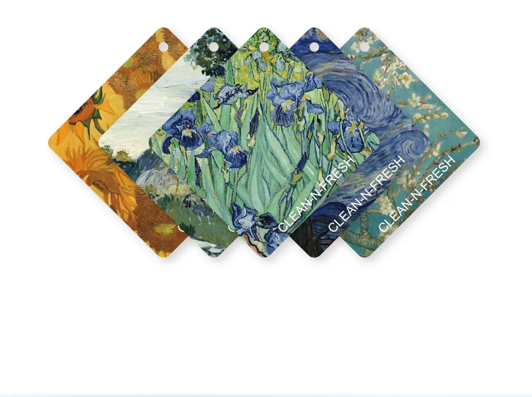 Xiaomi Clean-n-Fresh Master's Painting ароматерапия Таблетки Автомобильный кулон освежитель воздуха украшение твердый ароматизированный кусок