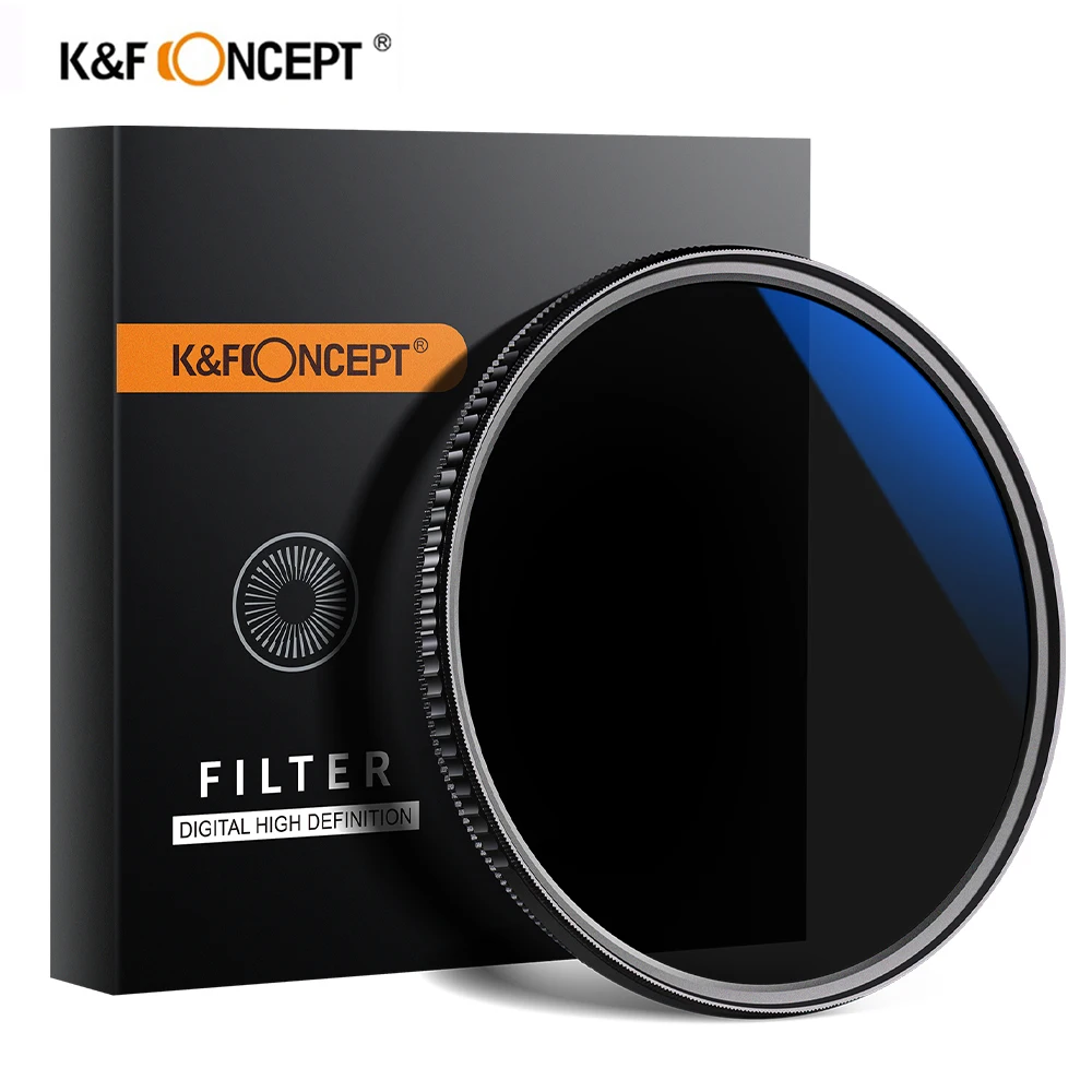 K&F Concept 2in1 ND Filter+CPL Filter 49mm 58mm 67mm 77mm 82mm ND 8 Neutral Density+Circular