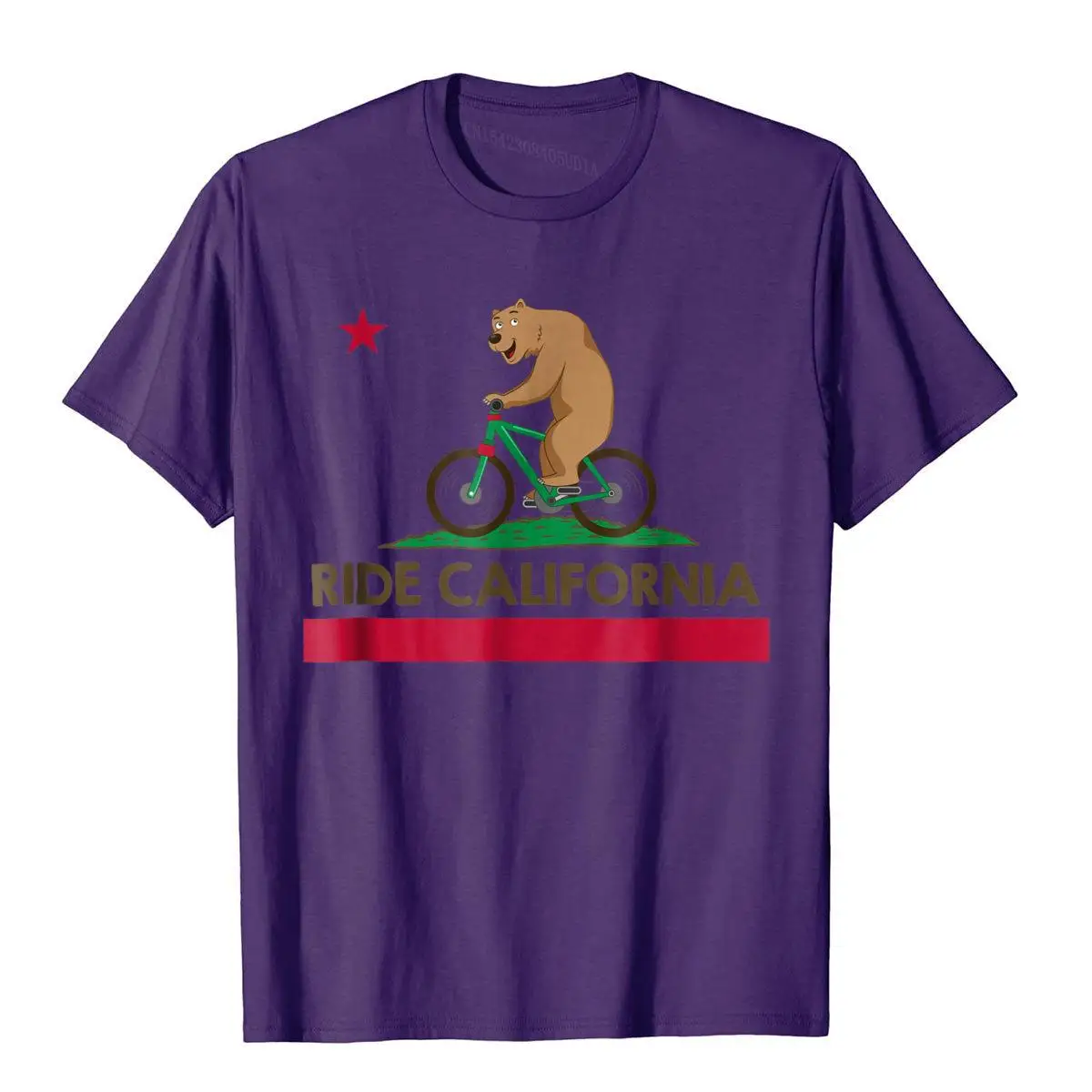 Ride California Shirt - BMX MTB Road Cycling T Shirt__97A1470purple