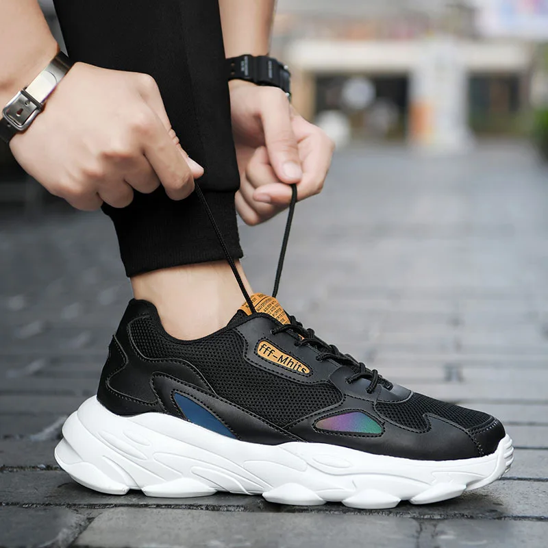 

Interstellar Reflective Dad Shoes 2019 MEN'S SHOES New Style Paris Trendy Shoes Breathable Mesh Athletic Shoes Casual Shoe Four