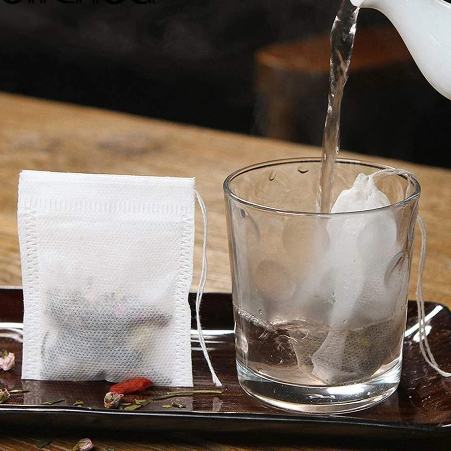 Disposable Tea Bags Paper 1000/2000Pcs for Loose Tea with String Heal Seal Infuser Coffee Empty
