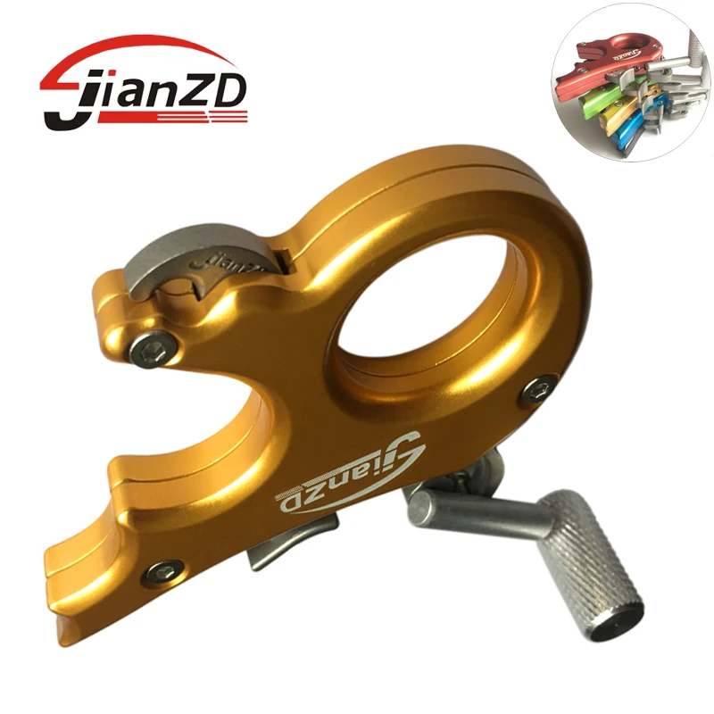 

JianZD Archery Bow Release Trigger 3Finger Aluminum Alloy Thumb Release Aid