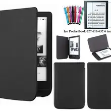 GLIGLE модный тонкий чехол для Pocketbook 627 616 632 чехол для электронной книги Pocketbook Touch Lux 4/Basic Lux 2+ стилус+ пленка для экрана