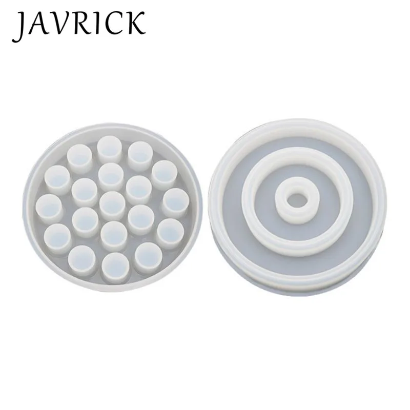 

DIY Handmade Crystal Silicone Mold Epoxy Pigment Bottle Lipstick Storage Box UV Glue Resin Molds