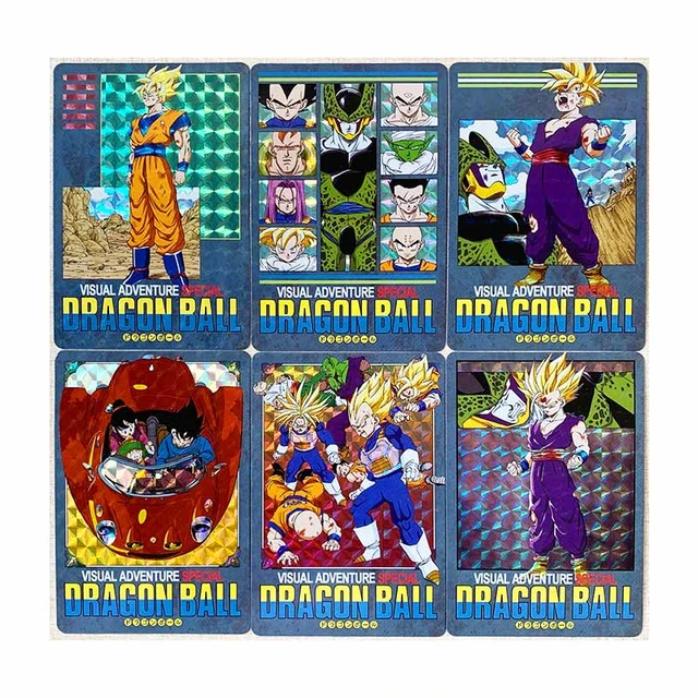 18pcs/set Dragon Ball Z Jumbo Adventure Stories Super Saiyan Goku