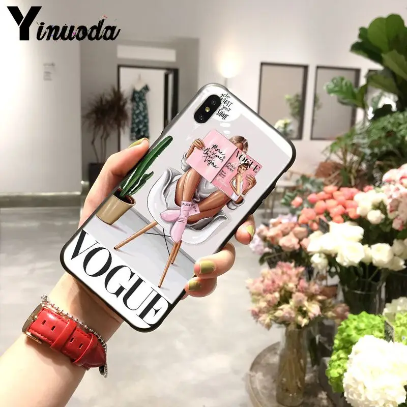 VOGUE Christmas Princess Girl Female boss coffee