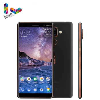 Перейти на Алиэкспресс и купить Смартфон Nokia 7 Plus, Android, 4 Гб ОЗУ 64 Гб ПЗУ, Восьмиядерный процессор Snapdragon 660, 6,0 дюйма, Bluetooth 5,0