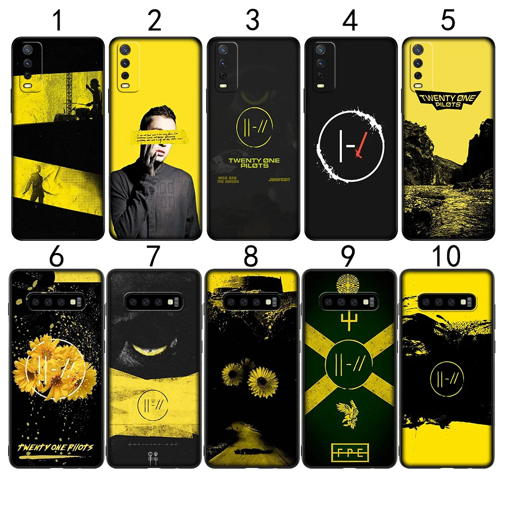 Чехол LS208 Twenty One Pilots 21 для Samsung Note 8 9 10 20 Plus Lite Ultra J2 J4 J6 J7 J8 Prime J730 Core | Аксессуары