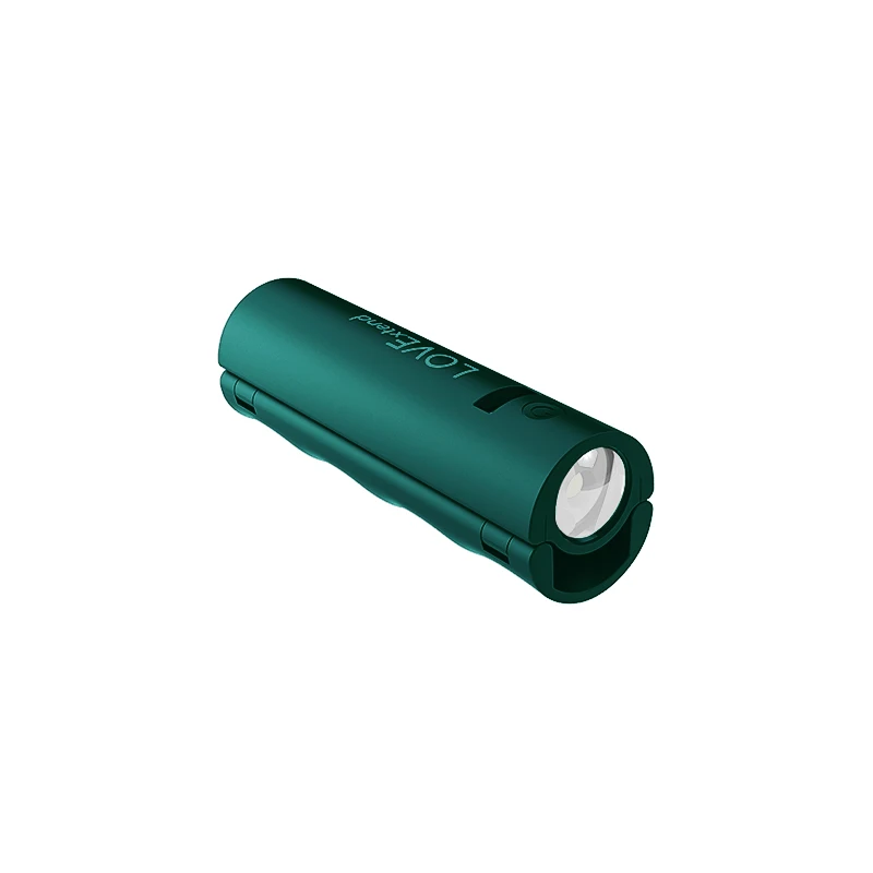 XIAOMI фонарик светодиодный фонарь на открытом воздухе портативный мобильный мощный ручка 3 в 1 Многофункциональный usb зарядка удобство - Цвет: Зеленый