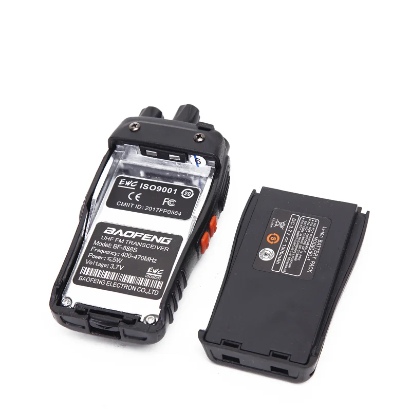 Портативная рация Baofeng BF 888S Talkie UHF BF888S 2 шт. гарнитура|Рации| |