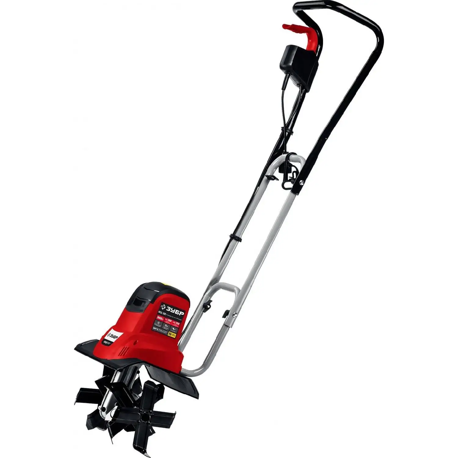 Культиватор электрический ЗУБР ККД-900  МАСТЕР (380 об/мин, 900 Вт, 96 дБ, 380 об/мин)