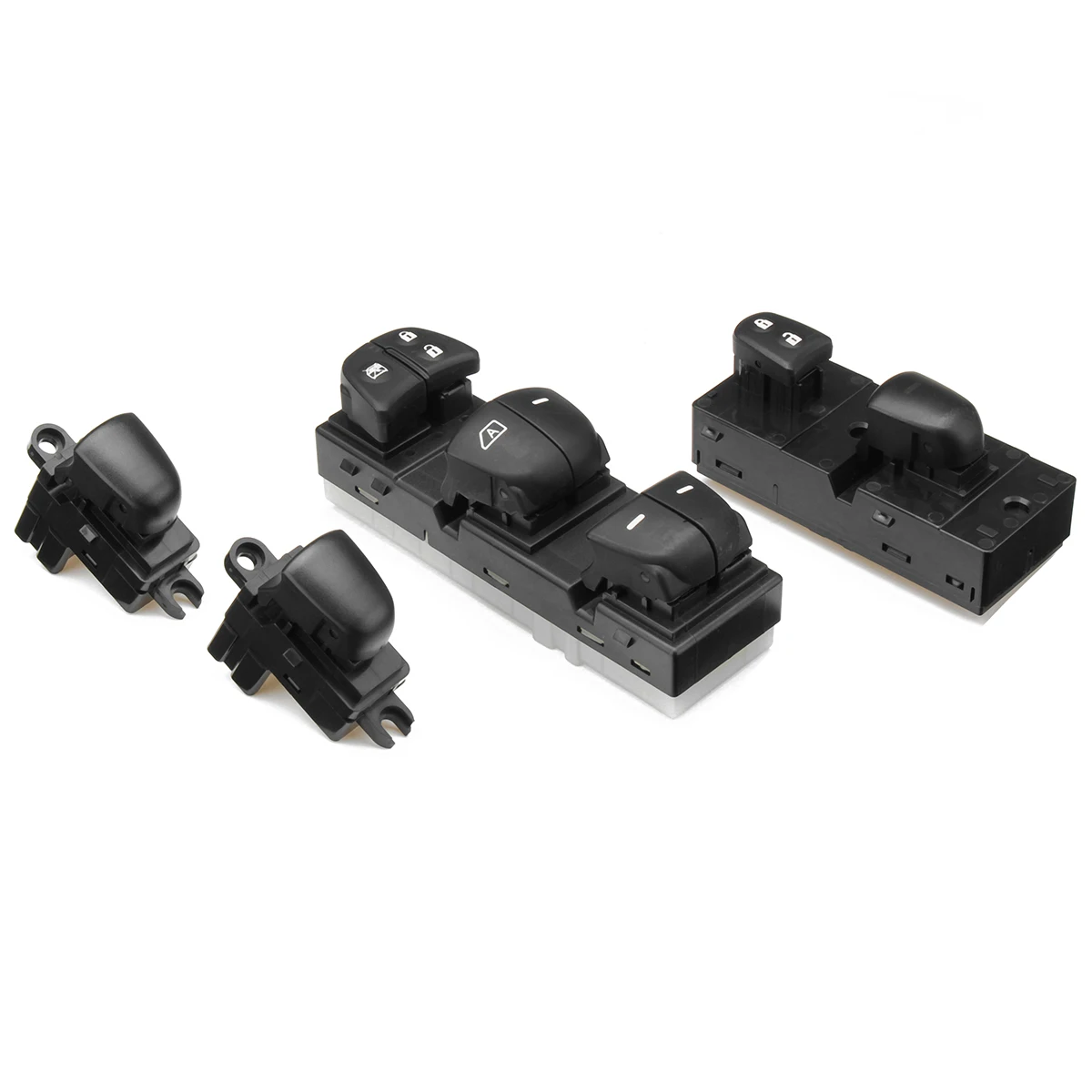 

Hot Sale 4Pcs/Set Car Window Electric Window Master Control Switch Front Rear For Nissan Qashqai Altima Sylphy Tiida X-Trail