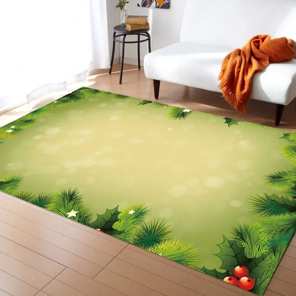3D Christmas Decorations Carpets Merry Christmas Area Rug New year Welcome Doormats Indoor Home new Year decoration Large Carpet - Цвет: SD384