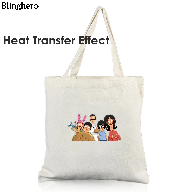 Blinghero Bob's burger Пластыри для передачи тепла, мультипликационные наклейки Vynil для самостоятельной глажки, термопластыри для детей BH0353