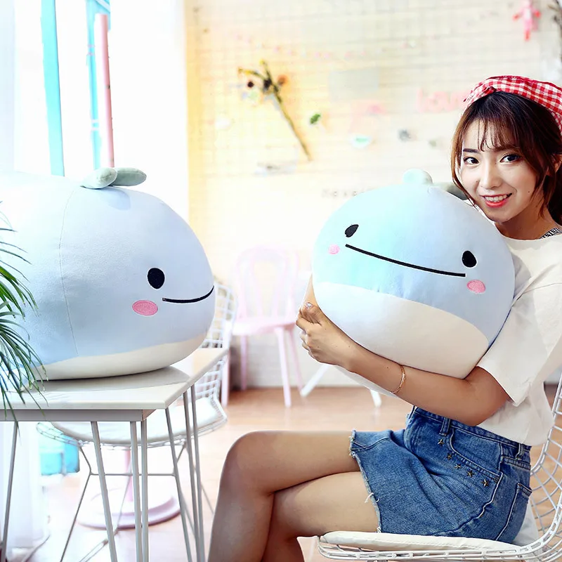 

Cute Adorable Pet Software Fish Pillow Doll And Soft Shark Doll Plush Toys Send Girl'S