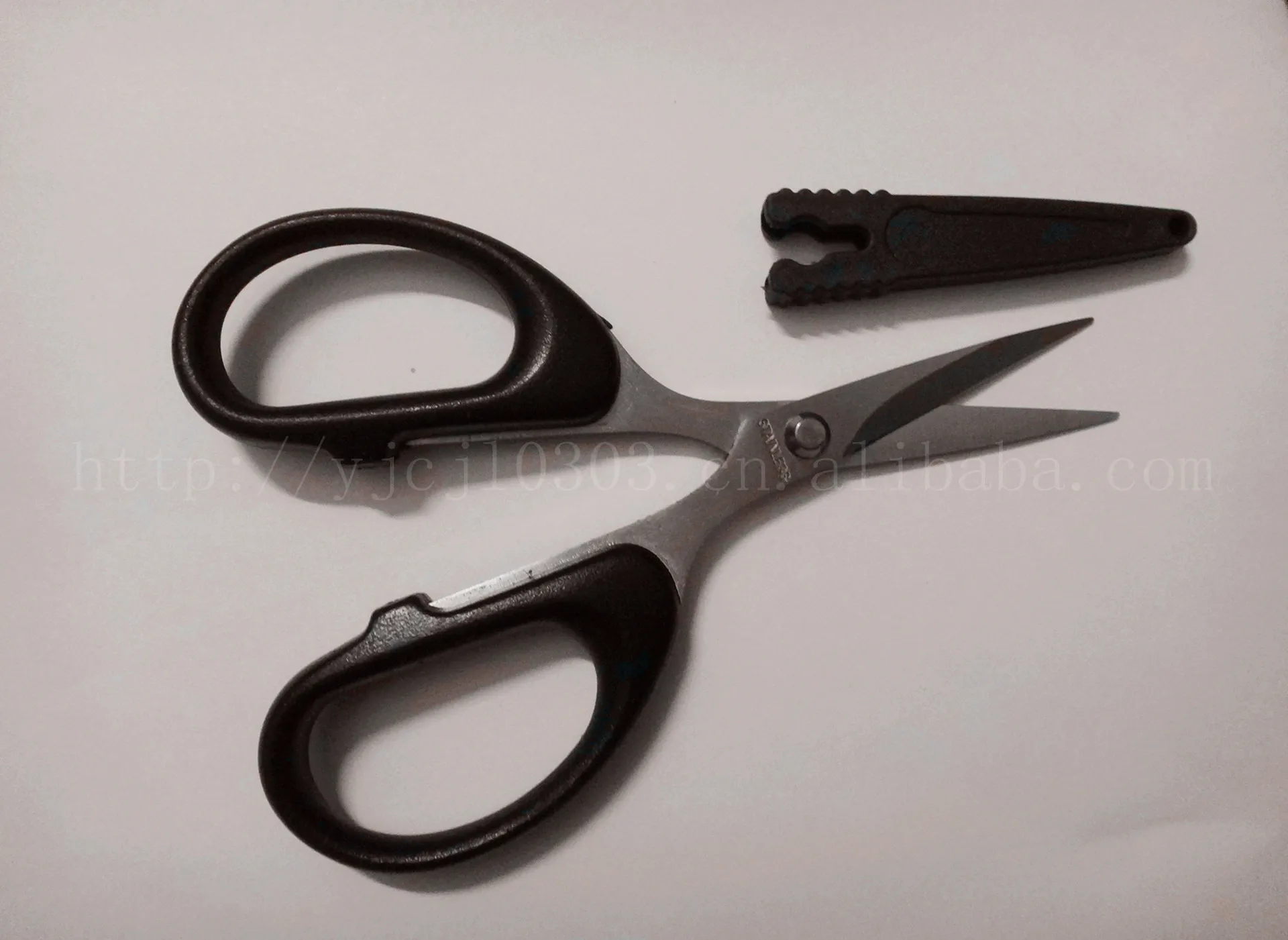 

Office wen ju jian, Fishing Line Scissors, Sawteeth Scissors Dyneema E Fishing Line Scissors, Plated Too Scissors