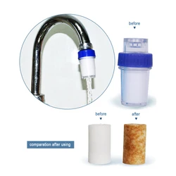 1PC Kitchen Tap Water Purifier Healthy Filter Sink Splash Proof Faucet Spouts Filtration Cartridge Micron Purifier Nozzle