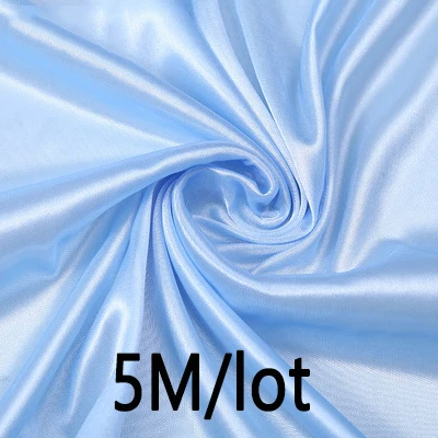 Light blue 5M 150 см ширина шелк льда ткани для Вечерние Декорации сцены занавески красочные свадебные сцены шелковые ткани декорации - Цвет: Light blue 5M