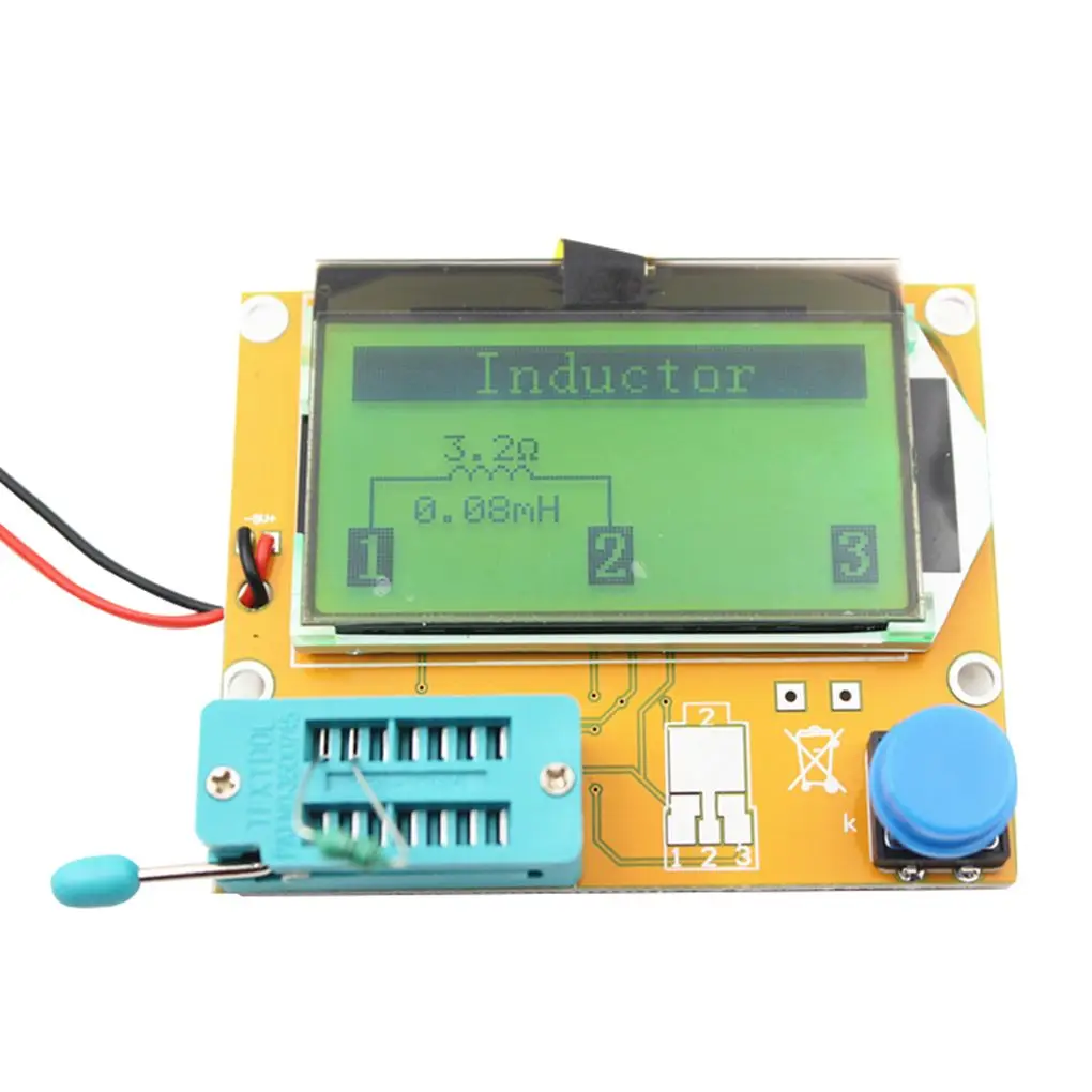 ESR Transistor Tester Detector Accessory Professional Testing Instrument Capacitor SCR Mos Tube Triode Replacing Accessories 2