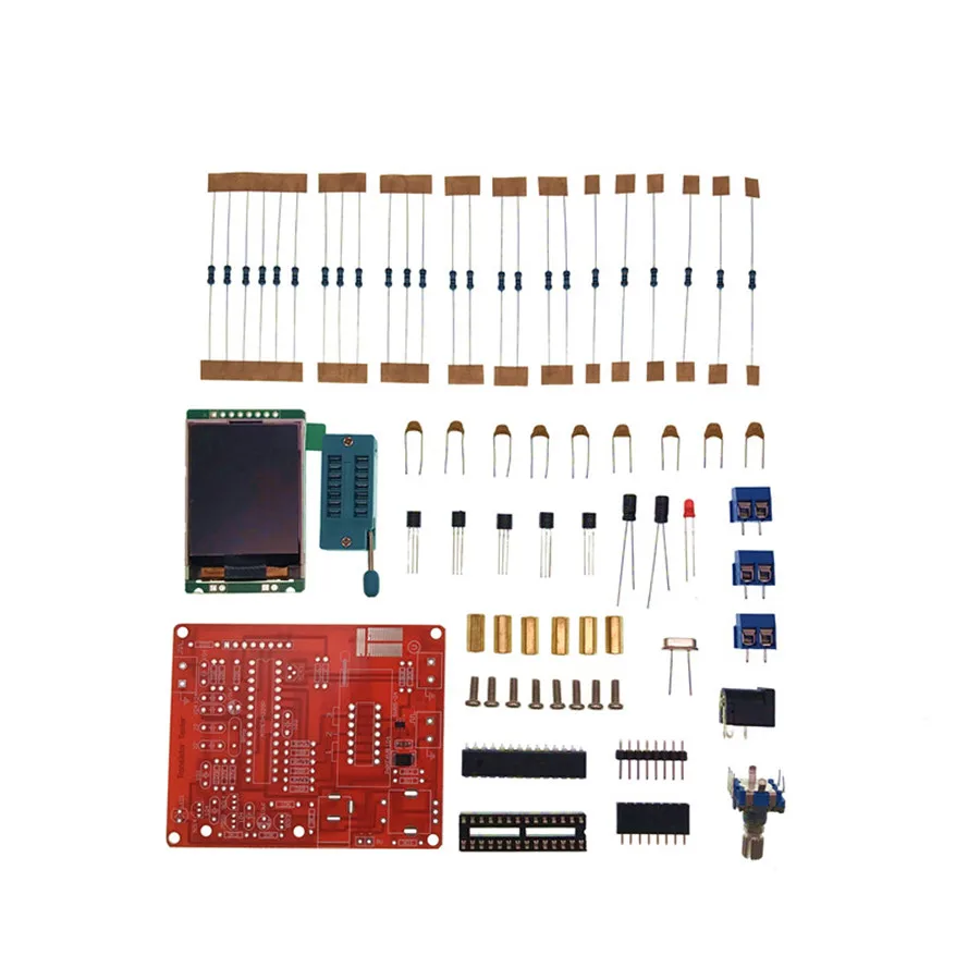 Многоцелевой тестер транзисторов GM328 DIY Kit измеритель напряжения диодной ёмкости