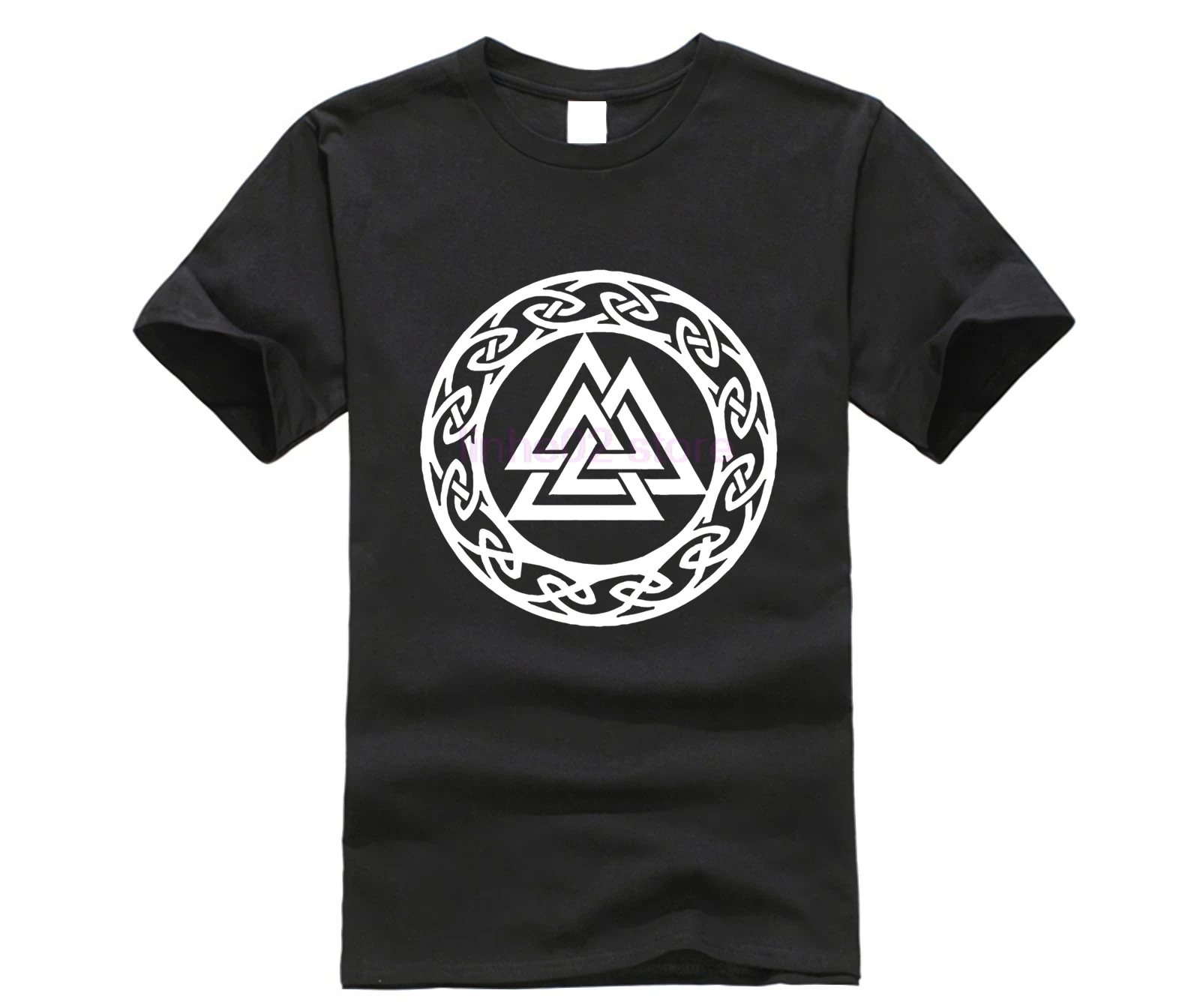 Дизайнерская футболка Valknut wotan's Knot Runes Odin футболки Kontrast для мужчин Wotan Mit Uns Vikings